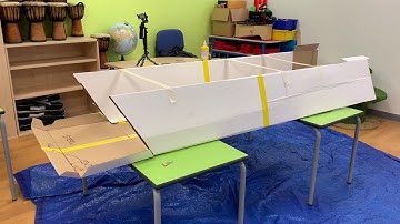 Cardboard Boat Building Part 2
