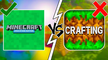 Crafting and Building vs Minecraft Education Edition - Game Comparison