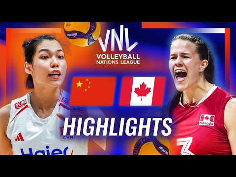 China 🇨🇳 vs. Canada 🇨🇦 - Highlights | Week 3 | Women's VNL 2026