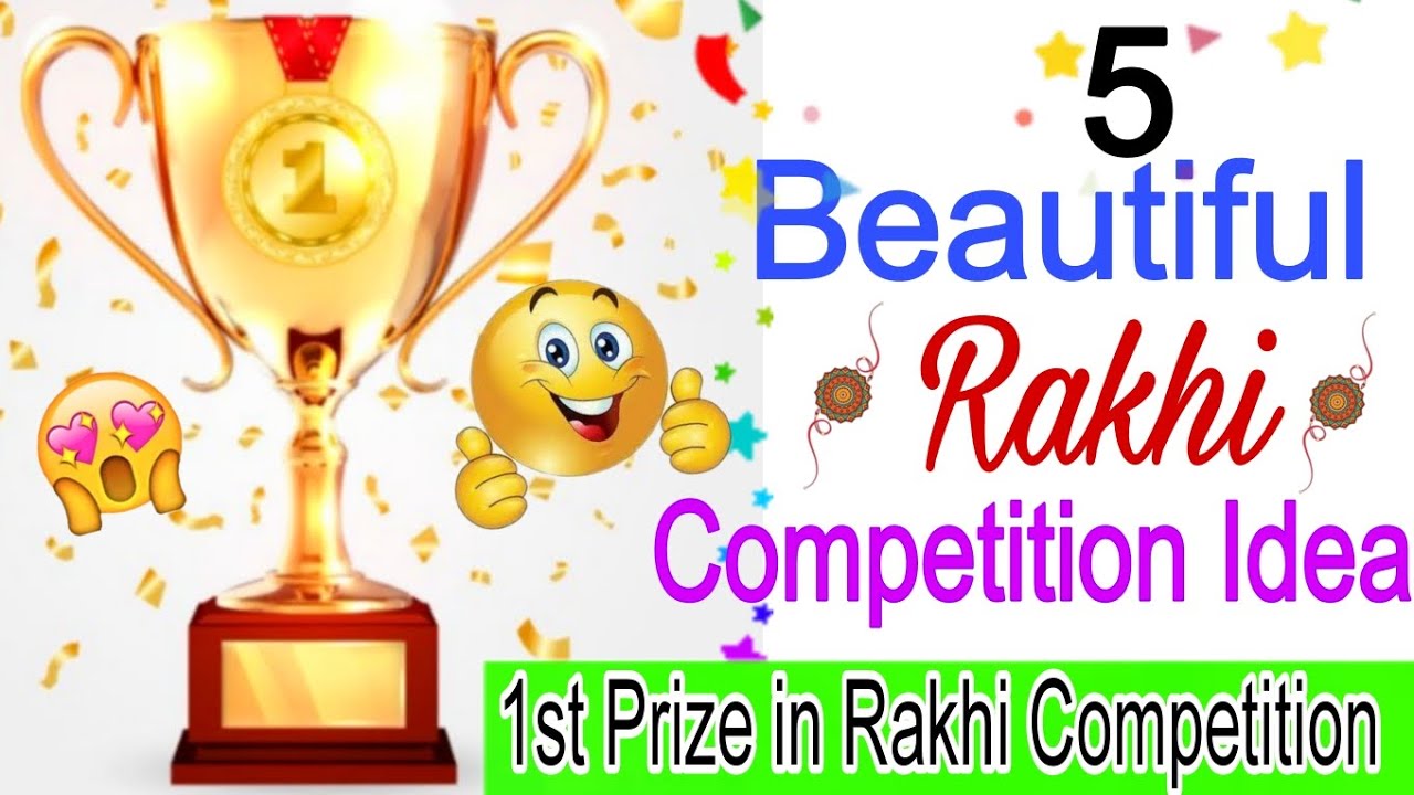 5 🤩 Easy & Beautiful 🥰 Rakhi For School Competition🏆/Handmade Rakhi Idea 😱/how to make Rakhi making