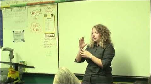 American Sign Language Class: Week 3- Classifiers
