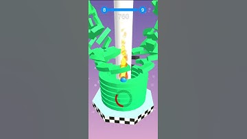 stack ball - blast through platforms level 8 | mobile Gameplay,Android, IOS #14PlusGaming #shorts