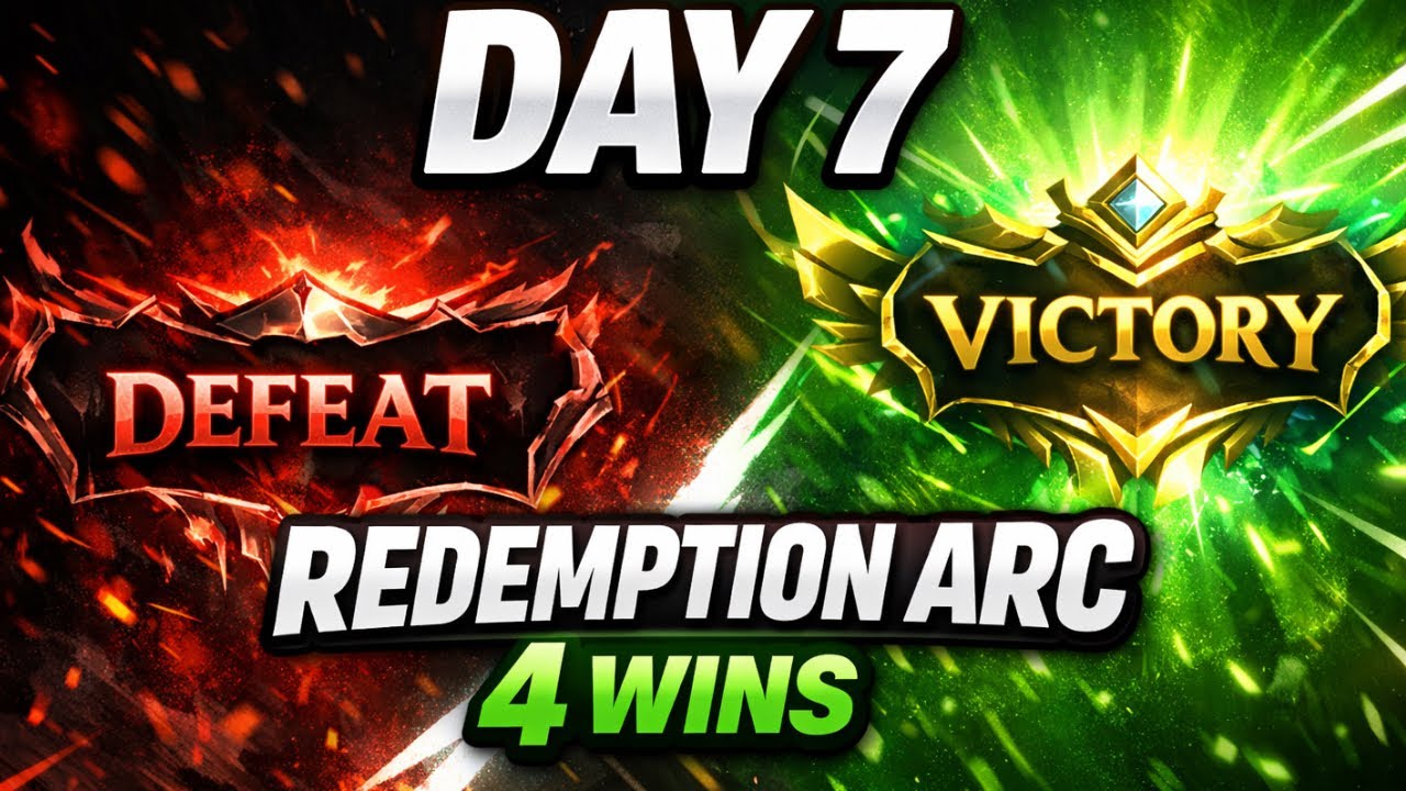 DAY 7 RANKED | 4 WIN STREAK AFTER LOSING EVERYTHING - YouTube
