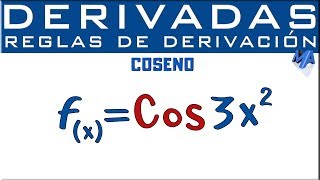 Derivative of Cosine | Example 1