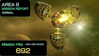 Star Fox (Switch 2 2026) - Area 6 High Score (692 Hits)