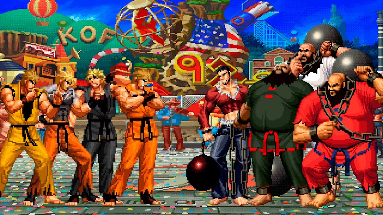 [KOF Mugen] Команда Ре Саказаки против команды Чанга Кохана