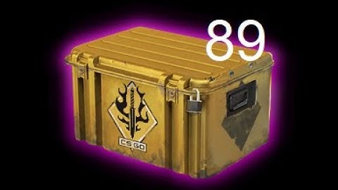 opening a csgo case every day until i get a gold day 89