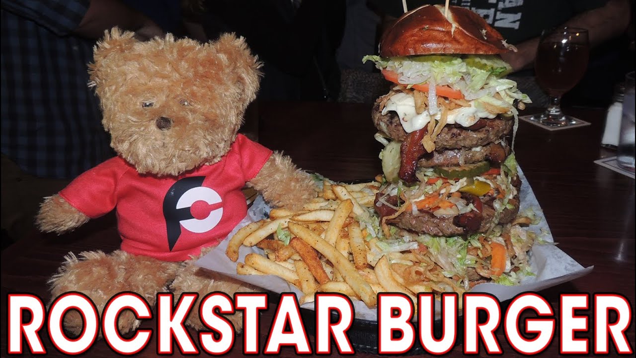 rockstar adventure race ROCKStar Burger Challenge in Chicago!! (4,520 Calories)