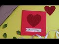 #popupcard  DIY-VALENTINE&#39;S DAY CARD //POP UP CARD
