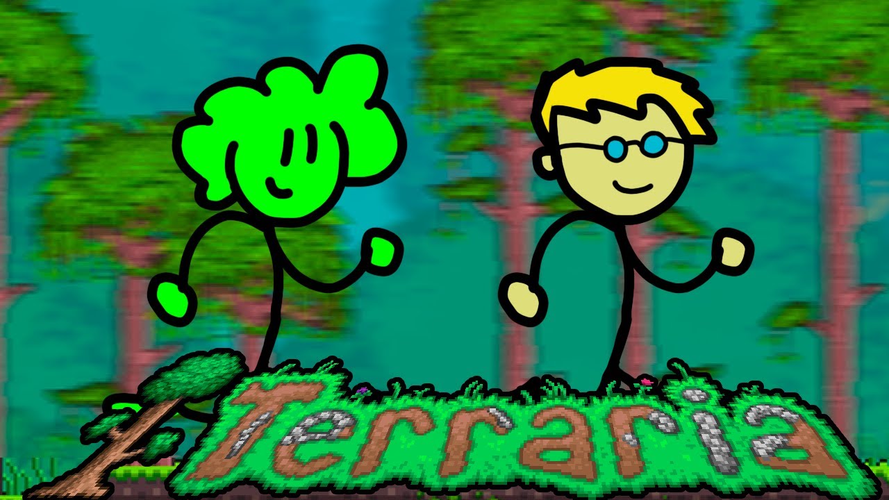 Попытки залутать джунгли и постройка дома | Terraria с Azazel #1