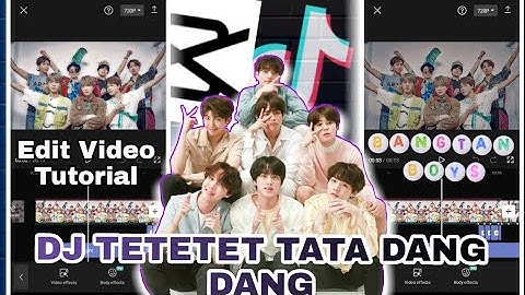 CAPCUT TUTORIAL | Dj Tetetet Tata Dang Dang | TikTok Edit Video Tutorial #sarahm