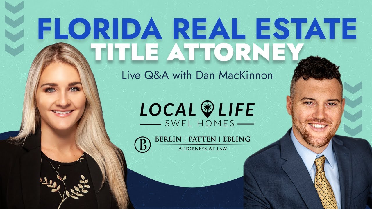 Florida Real Estate Law Live Q&A Sarasota Title Attorney Interview