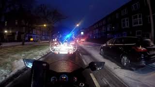 that ambulance almost had to turn around and come for me!