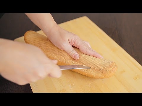 Вынимаю из батона мякиш и готовлю завтрак для ленивых за 15 минут! Ленивый ХАЧАПУРИ ПО-АДЖАРСКИ