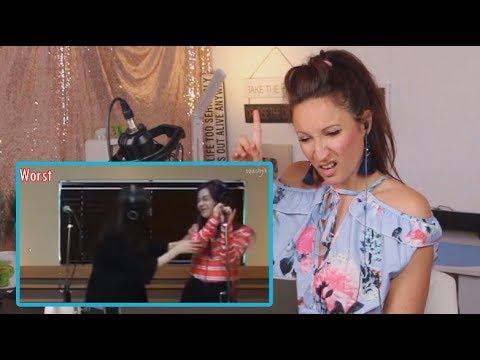 Vocal Coach Reacts To Kpop Idols WORST Vs. BEST Live Vocals (Compilation)