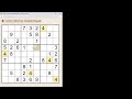 Sudoku megoldása lépésről lépésre 2021.11.22