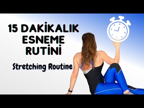 15 DAKİKA ESNEME ANTRENMANI | STRETCHING | Simge Topcu