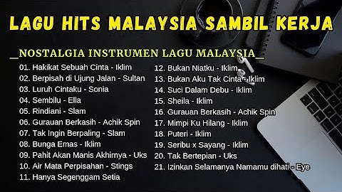 Instrumental Melayu Santai Sambil Kerja ( Cover By Abdyacoustic )