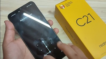 Realme C21 |How To Set Pattern Screen Lock in Realme C21