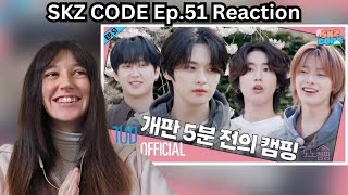 Stray Kids SKZ Code Ep.51 (Know Know Camping) #1 REACTION