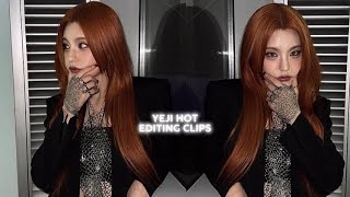 itzy yeji hot editing clips/scene packs