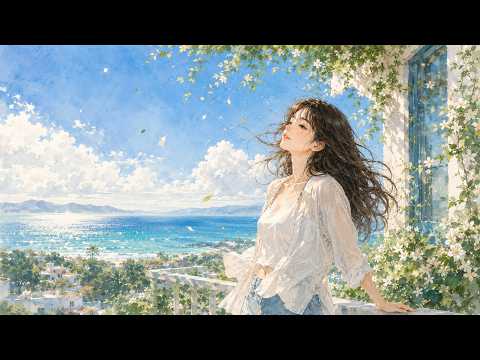 𝑷𝒍𝒂𝒚𝒍𝒊𝒔𝒕 | 머리카락을 스치는 산들바람, 푸른 바다와 흰 꽃 그리고 이 재즈면 충분해 | Ocean vocal jazz