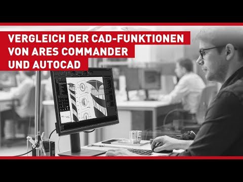 Comparison of CAD Functions of ARES Commander and AutoCAD