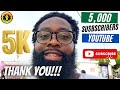 5k Subscribers Celebration | Thank You All! | Authentic African