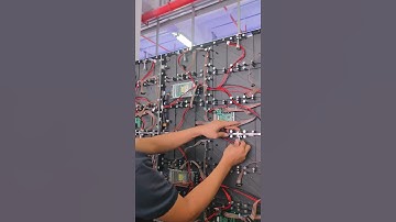 The fastest way to put LED cabinet on the shelves! 🔥#leddisplay #led #ledscreen #ledfactory