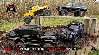 Cool RC Competition Traxxas Trx6 vs Trx4 vs Redcat Gen8 vs Element Ecto