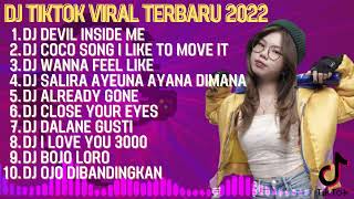 DJ DEVILINSIDE ME REMIX FULL BASS - DJ TIKTOK  VIRAL TERBARU 2022 | FULL ALBUM