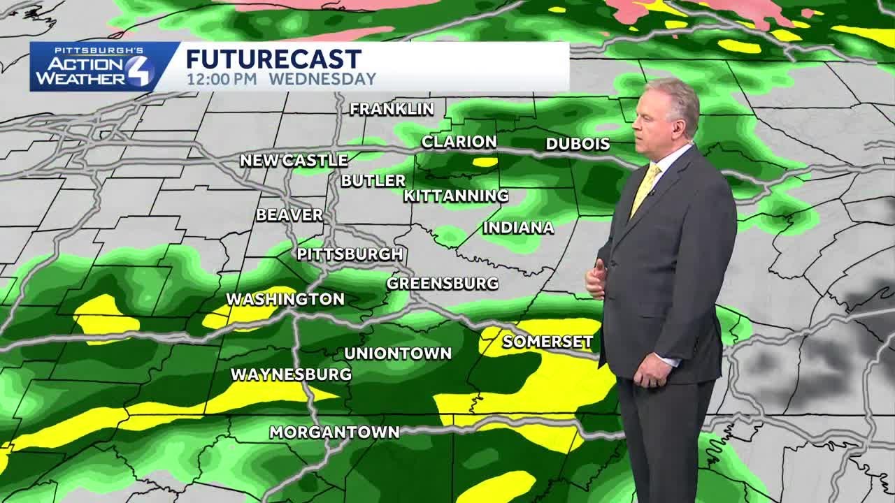 Temperatures briefly warm up in Western Pennsylvania - YouTube