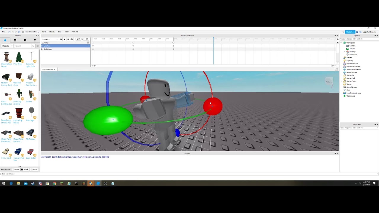 How To Use Animation Editor In Roblox Studio Youtube - roblox studio animation editor side kick youtube