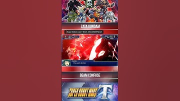 #SRWTshort Zeta Gundam - Beam Confuse [SCENE VIDEO]  Super Robot Wars T