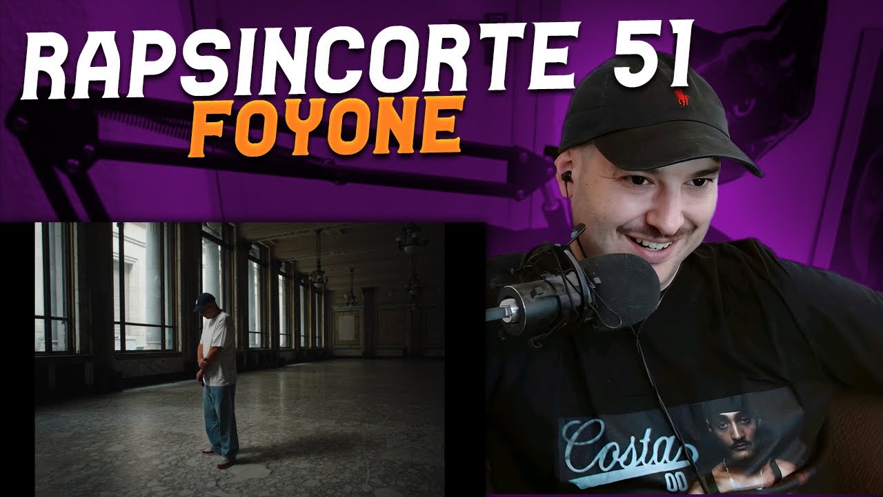REACCION: FOYONE - RAPSINCORTE 51 - YouTube