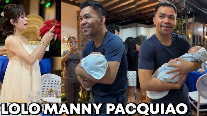 Lolo Manny Pacquiao at Lola Jinkee Pacquiao Excited sa Kanilang Babaeng APO  sa ANAK nasi Jimuel ❤️