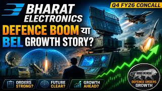 Bharat Electronics Q4 FY26 Concall 🔥 Defence Boom या BEL Growth Story? | Full Hindi Analysis
