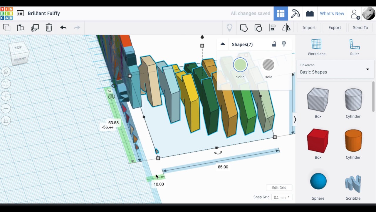 Making a picket fence in Tinkercad YouTube