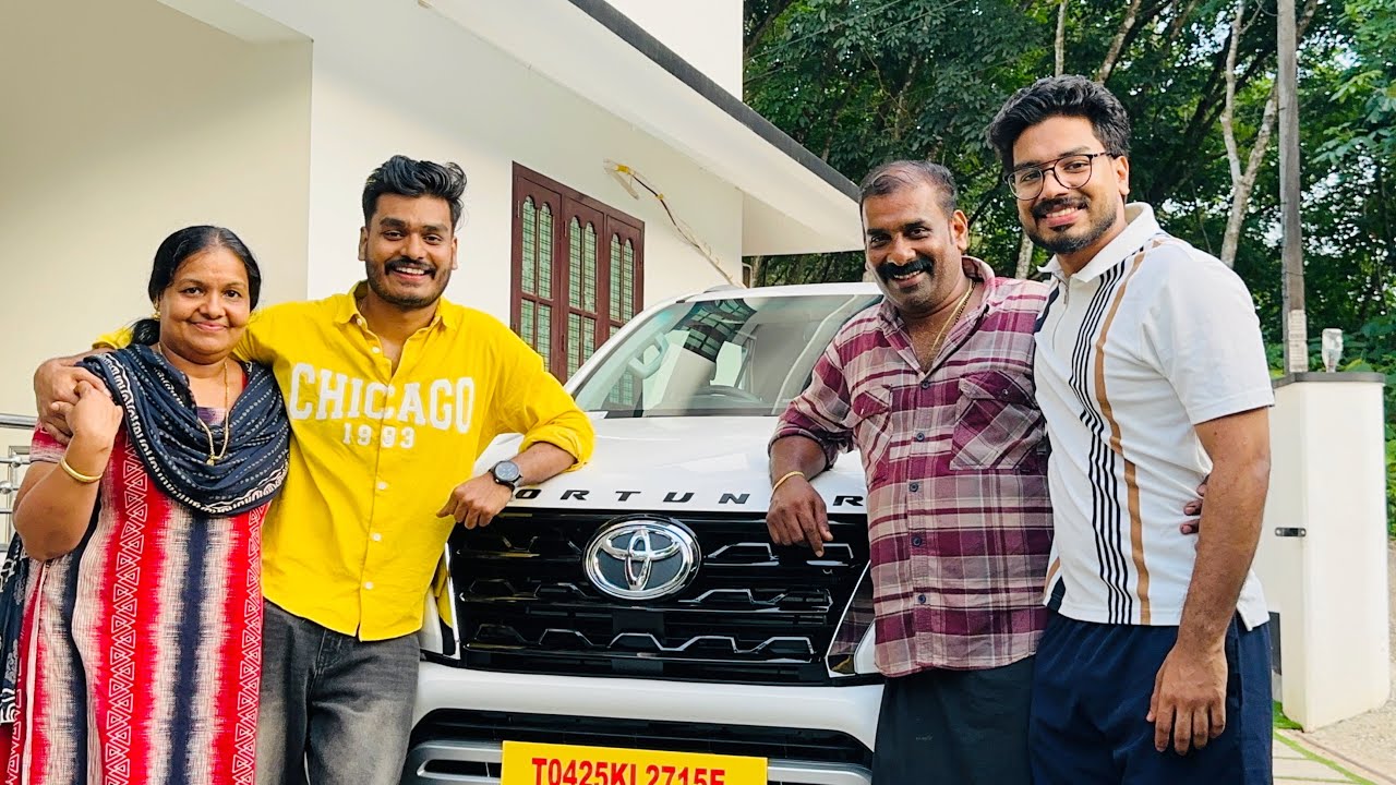 A SURPRISE VISIT TO MY HOME | FORTUNER ❤️