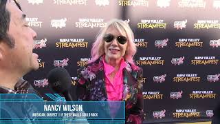 Nancy Wilson Carpet Interview for If These Walls Could Rock Napa Valley StreamFest 2026