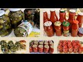 👌Как вам такие заготовки?-томатный соус,    маринованные огурцы и помидоры резаные на зиму.