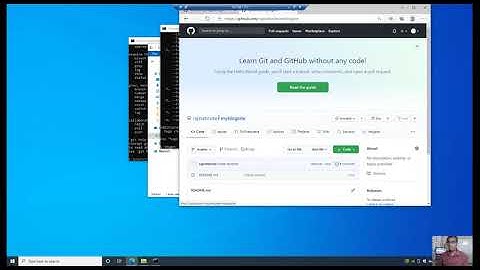 Creating a repository in Github to host our website
