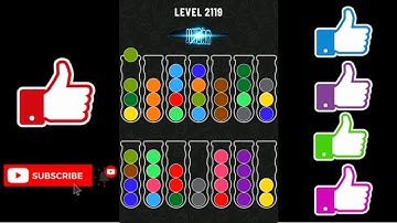 Ball Sort Puzzle Level 2119