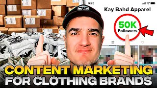 How To Grow Your Clothing Brand On Social Media In 2024 (TikTok, Instagram, YouTube, & More!)