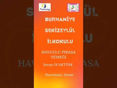 Havuçlu Pırasa Yemeği-Burhaniye Sekizeylül İlkokulu