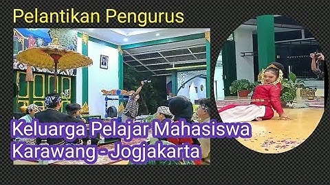 Pelantikan Pengurus Keluarga Pelajar Mahasiswa Karawang Jogjakarta