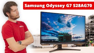 Samsung Odyssey G7 S28AG70 Monitor Review  Should you buy it?