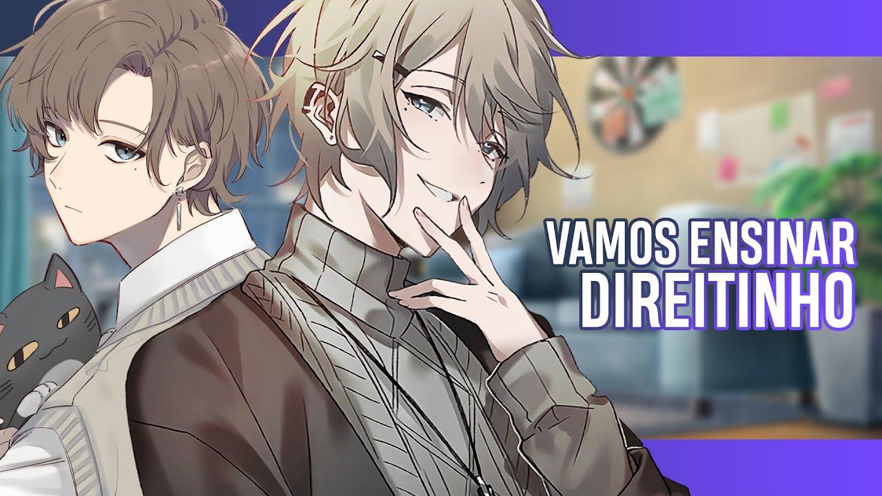 Seu Namorado Ensinando o Melhor Amigo a Beijar sua Boca (Collab)