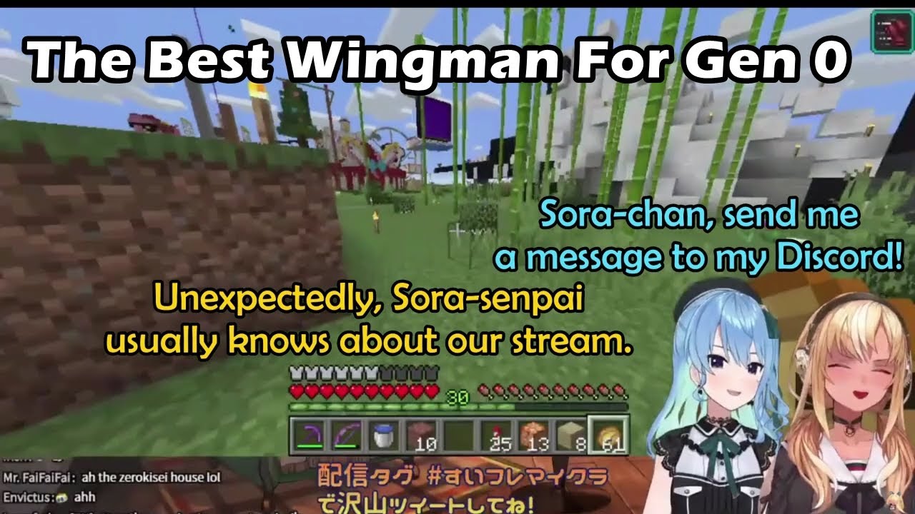 Flare Is The Best Wingman For Gen 0 Hololive English Sub Youtube