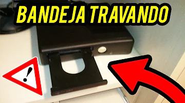 Como destravar a entrada de CD do Xbox 360?